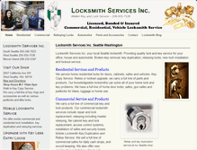 Tablet Screenshot of locksmithservicesinc.com